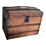 Old domed travel trunk