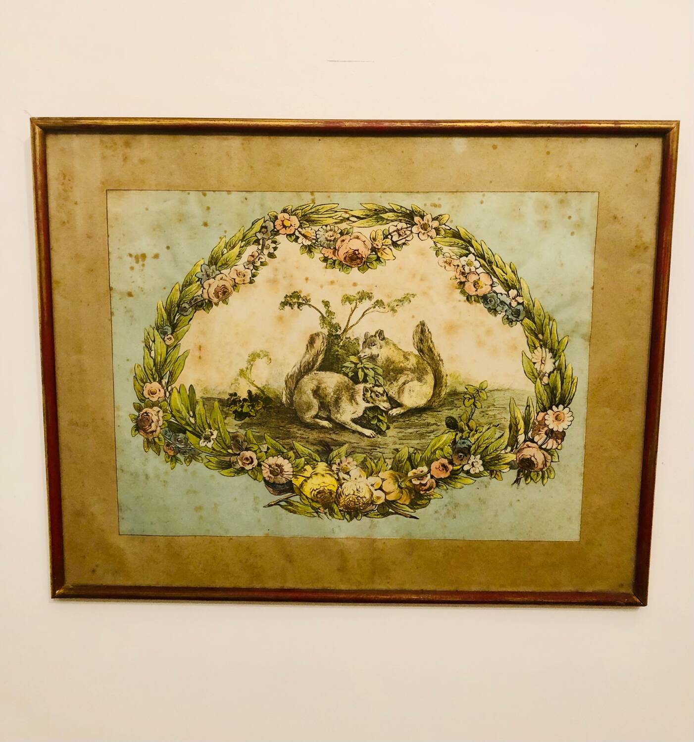Ancienne gravure de Jacques Rigaud cadre bois doré (Gebraucht) in