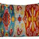 Vintage ikat cushion cover 51x41 cm