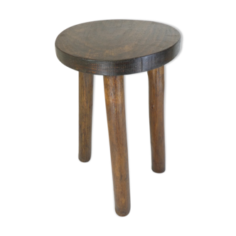 Round tripod wooden milking tripe 50 years