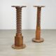 Pair of extra tables or Early 20th-century French picks