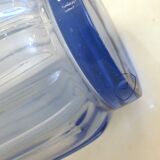 Blue Art Deco vase