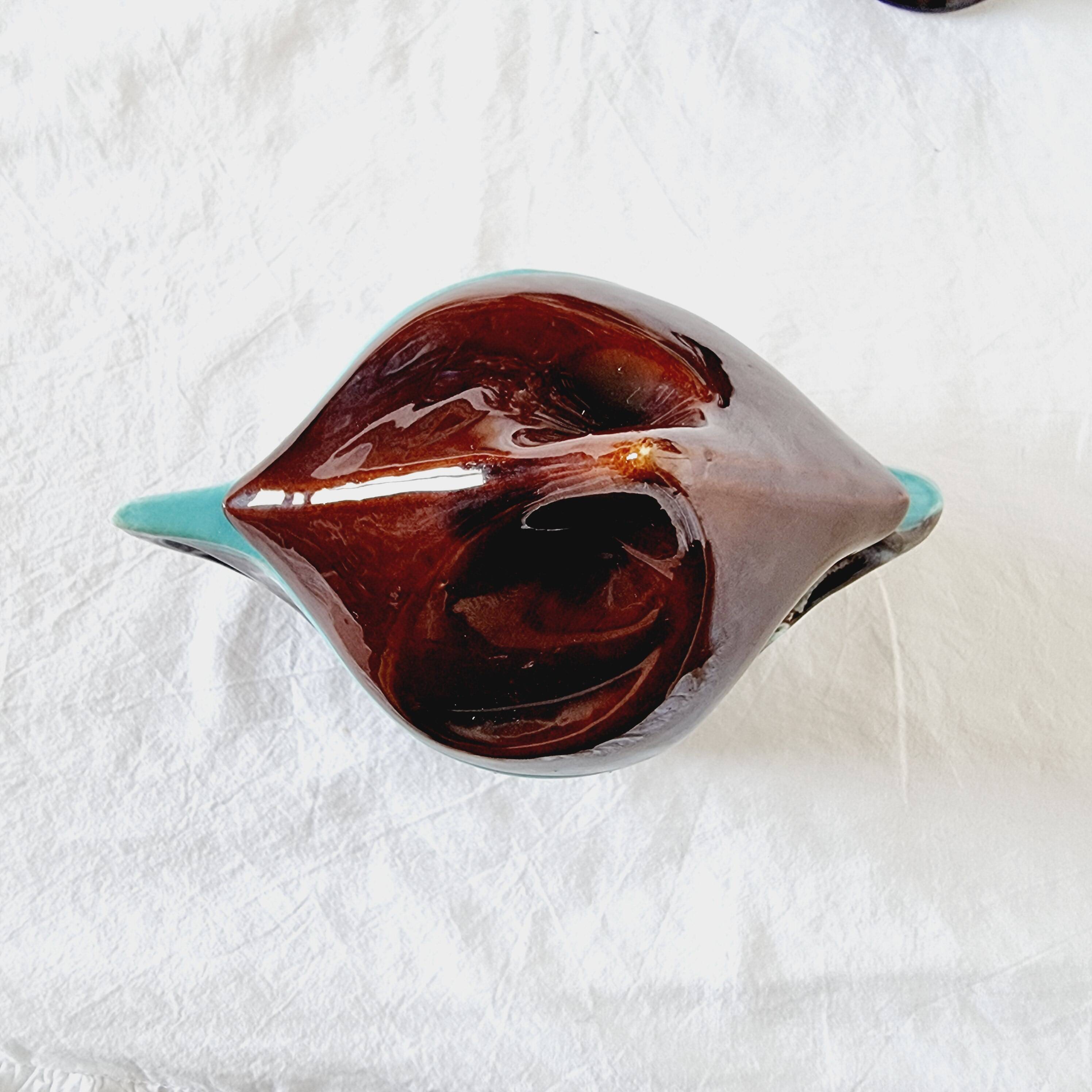 Impressionnant service à café français en céramique de Vallauris, design de style milieu du siècle