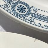 6 Flat Plates Iron Earth Carina U&C Sarreguemines (4lots)