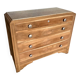 Commode art déco brut en noyer