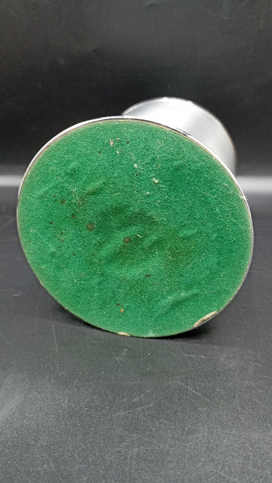 Vintage cigarette dispenser - fleur de lys