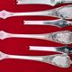 Christofle 12 lobster curettes - marly model - silver metal