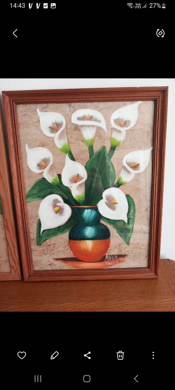 Triptych of Amate Art Marin Mexico