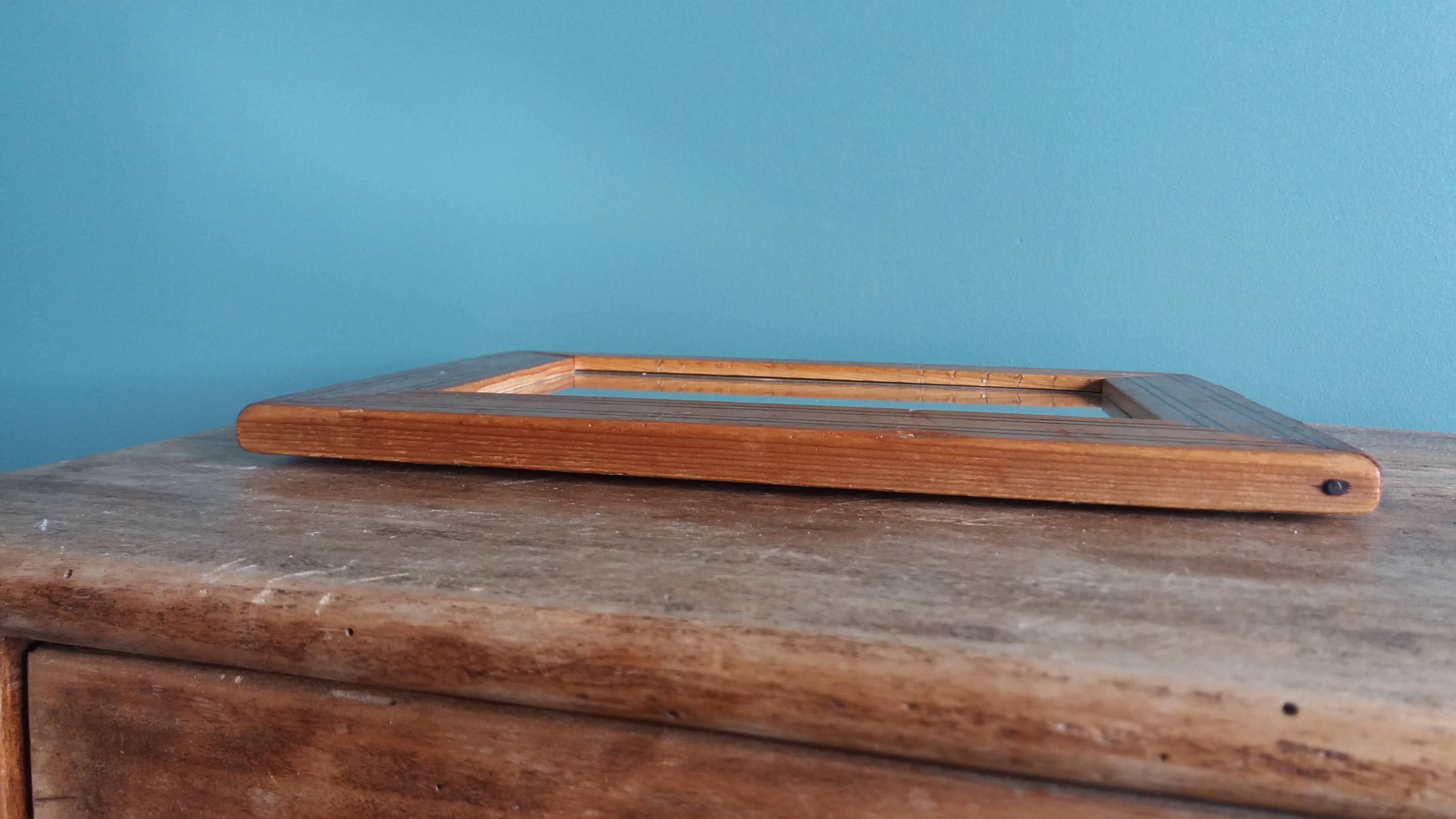 Wooden frame mirror 24 x 17.7