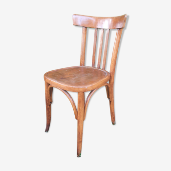 Chaise bistrot en bois courbé  "Mahieu"