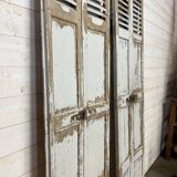 Old patinated shutters