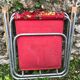 Vintage folding camping chair