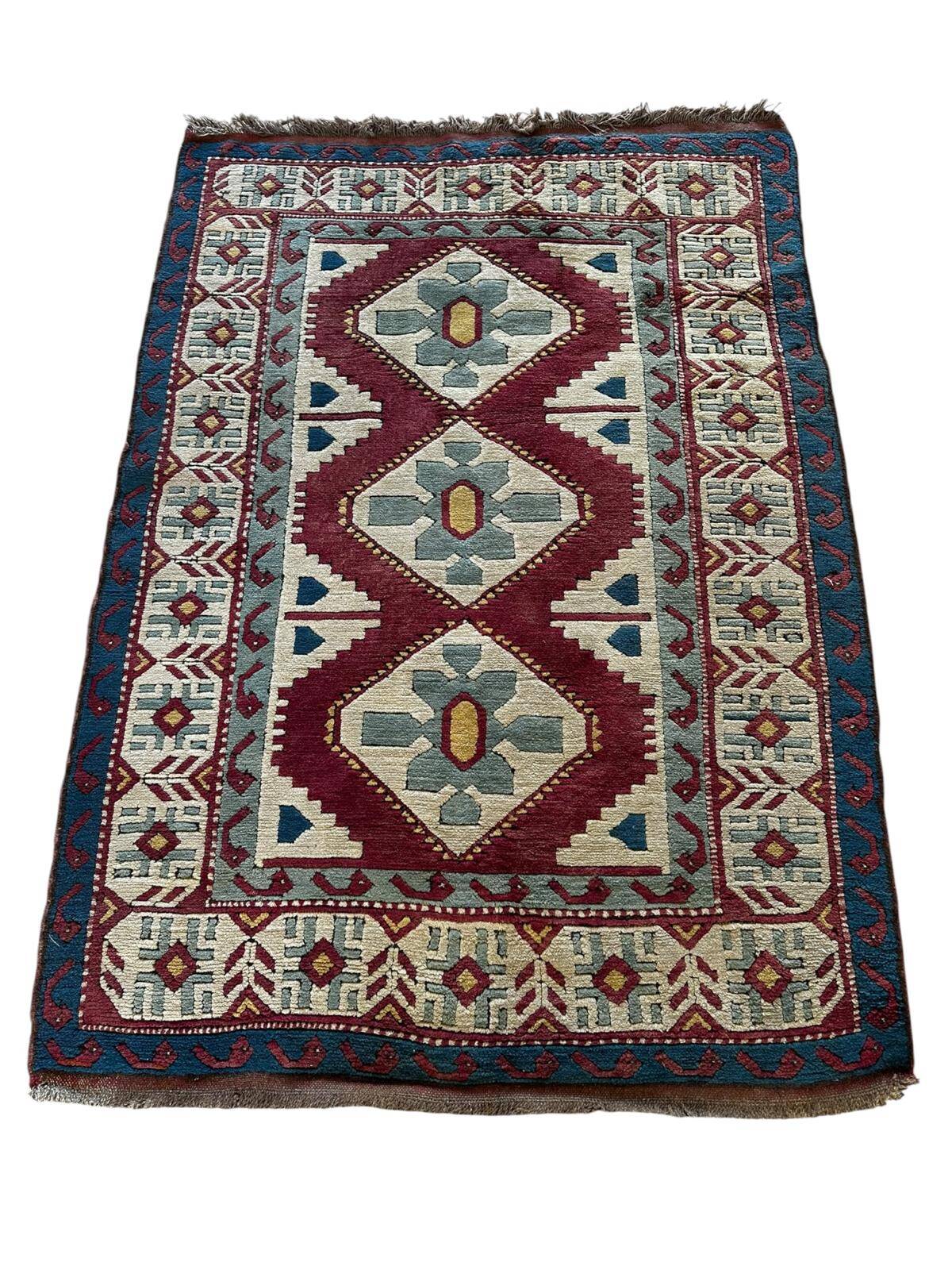 Handmade Turkish rug 190cm x 135cm
