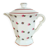 Antique floral coffee pot