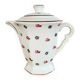 Cafetière ancienne fleurie