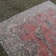 Distresssed oversize Turkish Oushak rug 245x345 cm