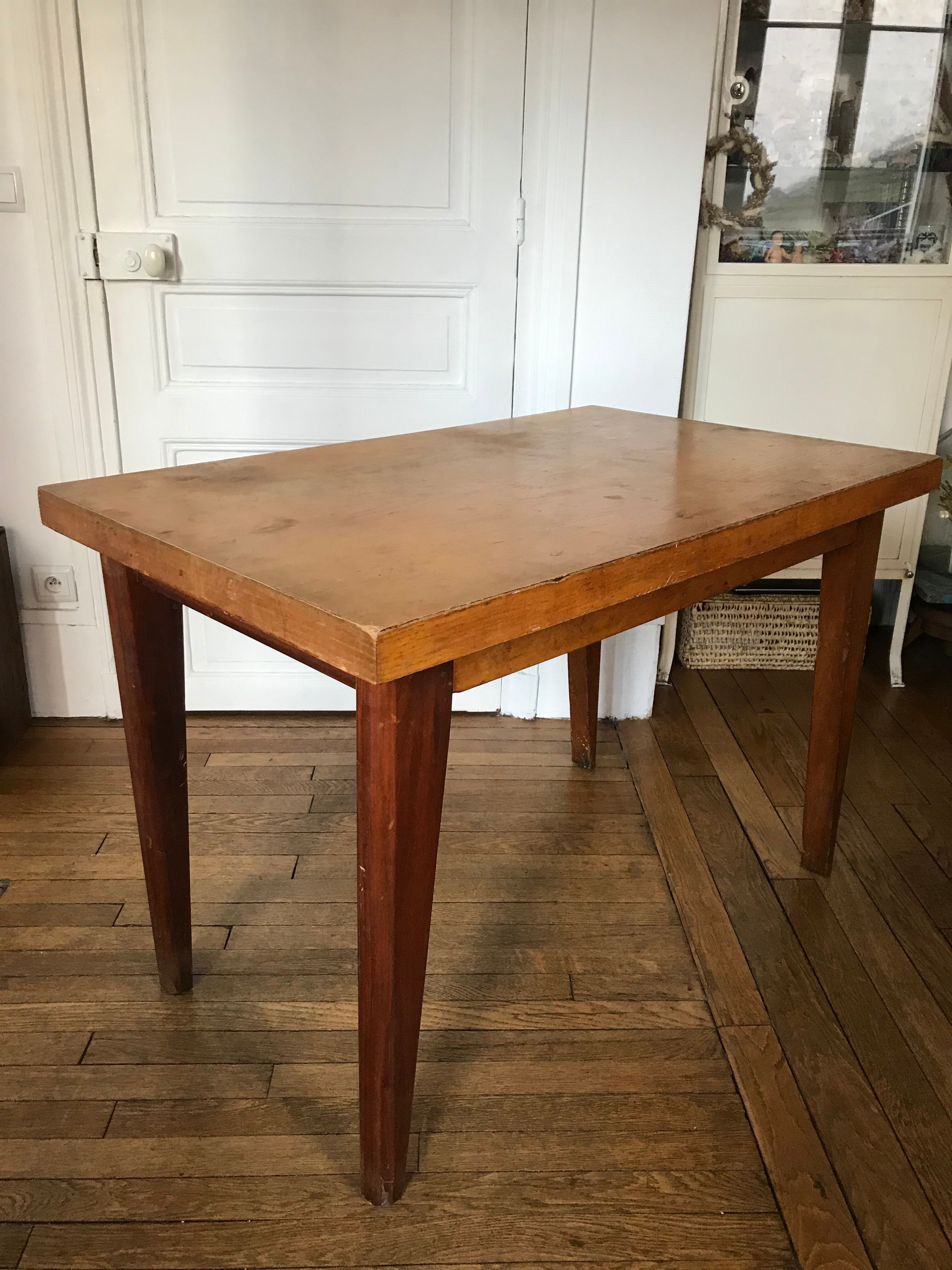 Scandinavian Table Year 50 Vintage Design