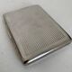 Vintage cigarette holder 1960 imitation leather box - 11 x 8 cm