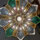 Poliarte pendant lamp by Longobard in murano glass, 1980s