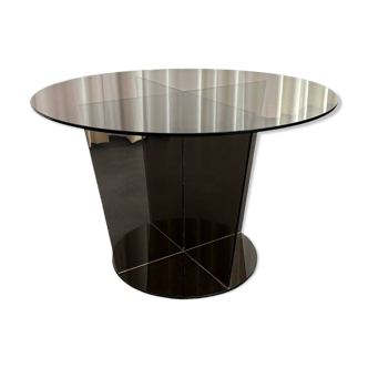 Smoked glass coffee table