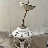 Vintage porcelain pendant lamp/chandelier