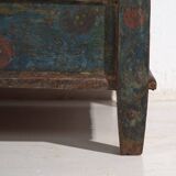 Old hand-painted mallet – Central Europe (circa 1850)