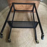 Roller side table