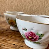 Set of 5 porcelain bowls