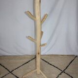 Superb handcrafted Scandinavian style coat rack in 100% natural lemon wood (2 sizes to choose from)