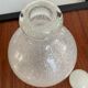 Vintage carafe blown bubble glass 70s