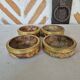 Cendriers coupelles marbre Italien vintage