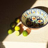 Azulejo salad bowl