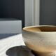 A small speckled grey stoneware bowl D13.5 H8
