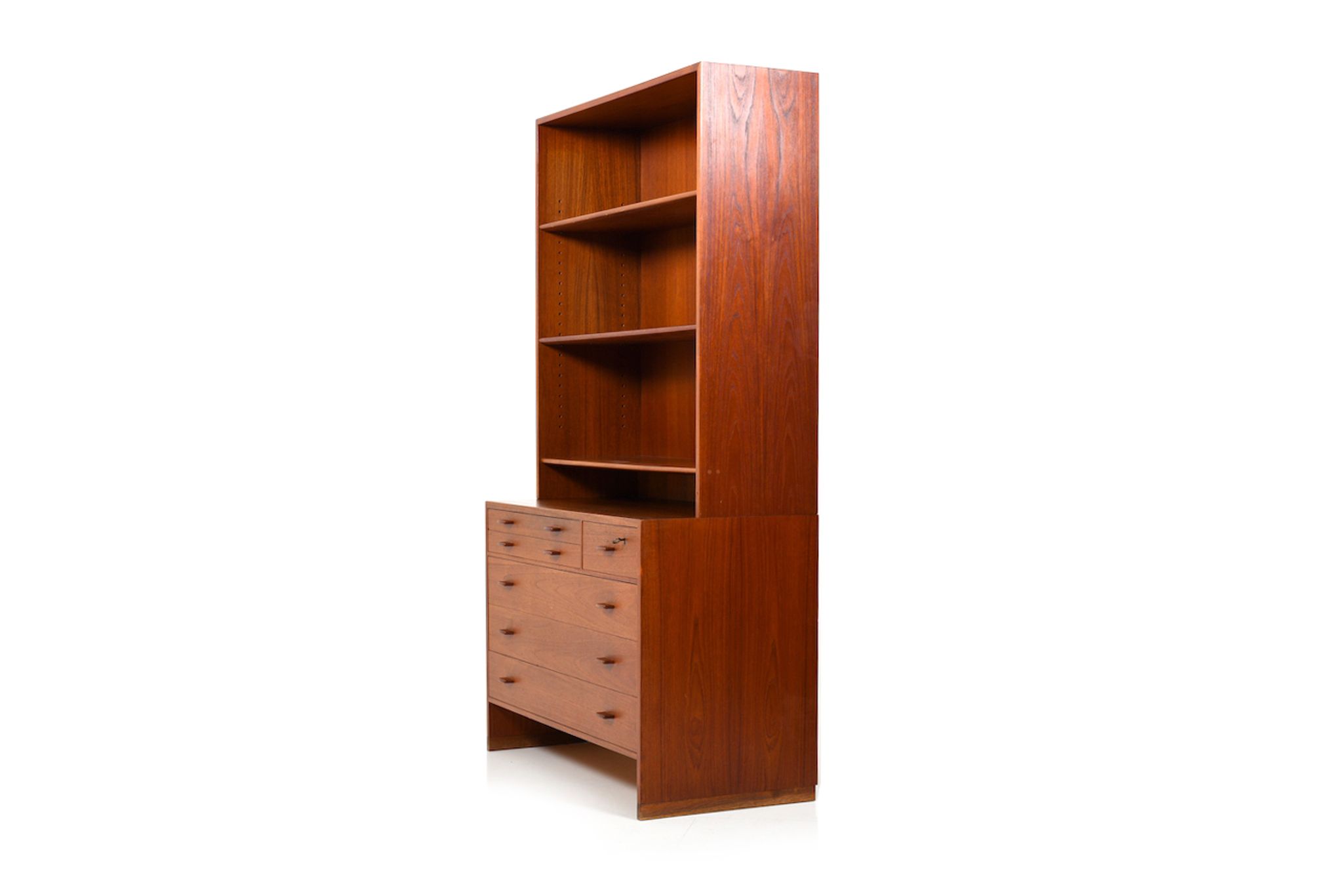 Bibliothèque Hans J. Wegner en teck RY16 de 1958