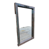Burmese teak mirror