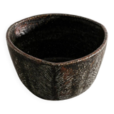 Vintage Swedish Mid Century Ceramic Bowl by Carl-Harry Stålhane, 1950s