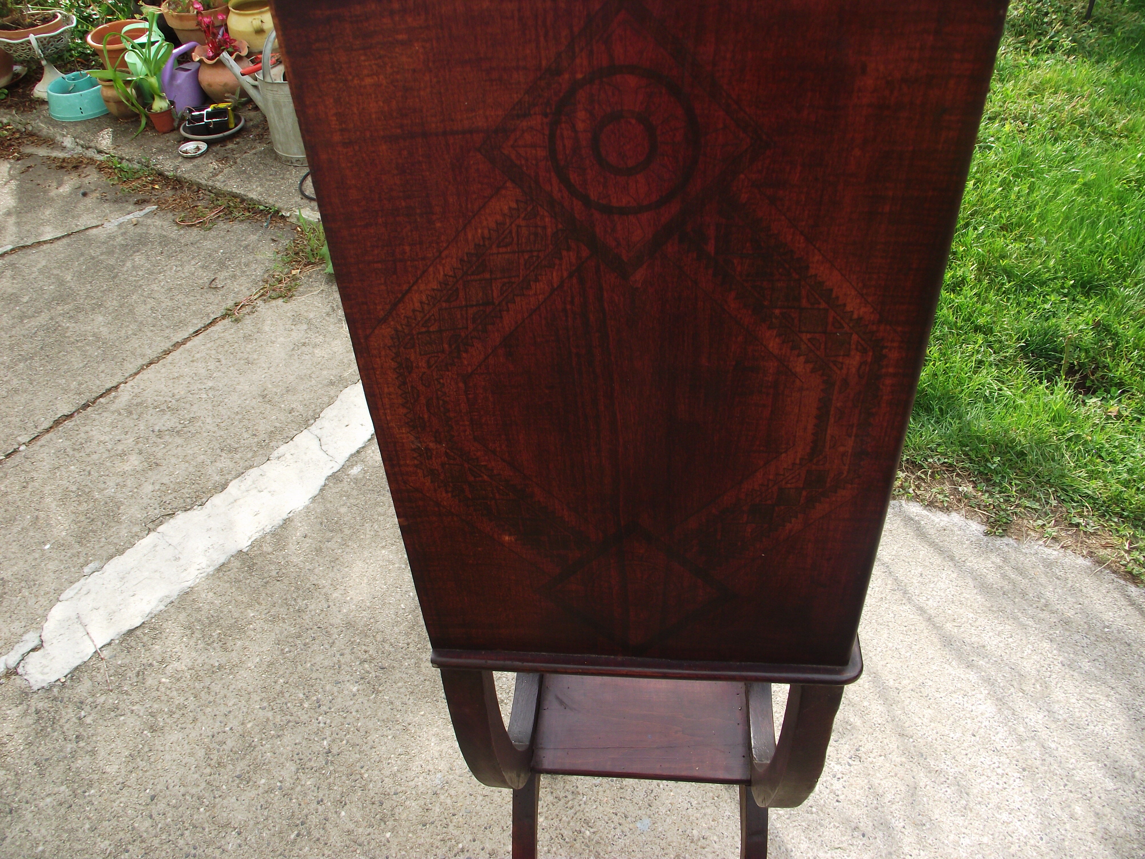 19th century empire-style music locker