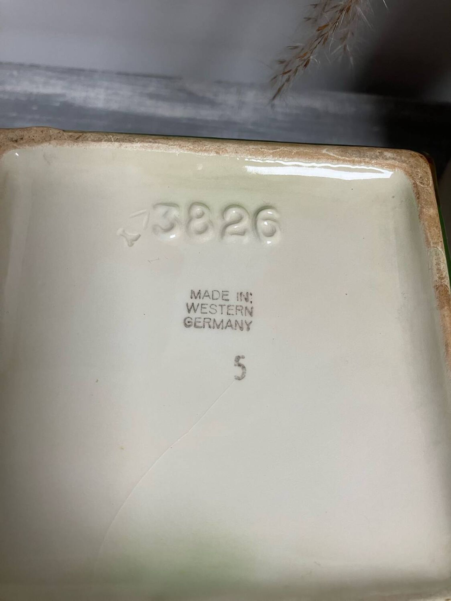 Vintage-Charmante théière-Forme maison-West Germany