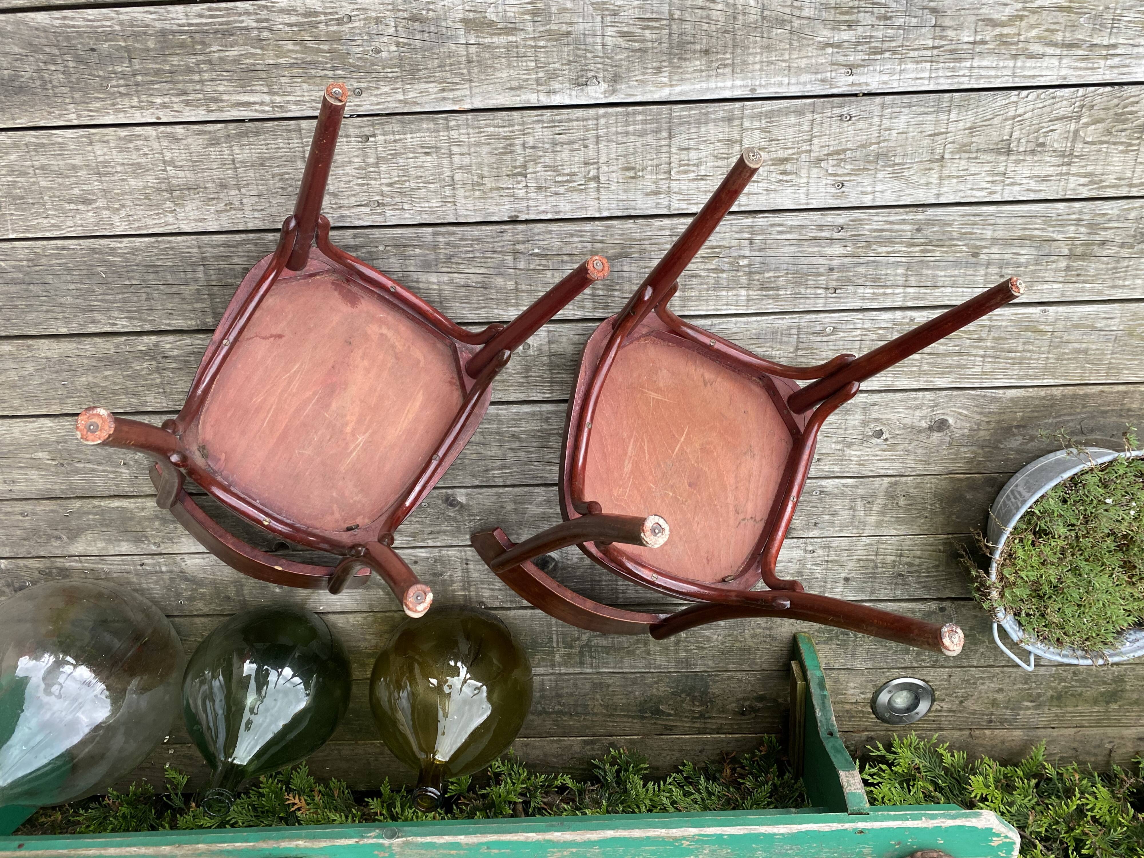 Thonet bistro chairs