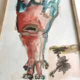 Emmanuelle messika, untitled ii, 2012. ink on paper signed in pencil