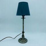 Ancient 20th brass or nickel bronze lamp