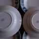 6 old hollow earthenware plates Terre de Fer Massena Creil Montereau (ø 25 cm)