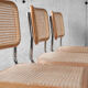 Set of 6 chairs Cesca B32 by Marcel Breuer