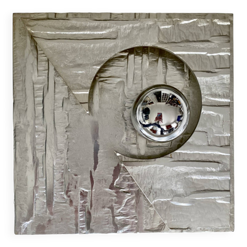 Lumalux 2000 aluminum wall light from the 1970s.