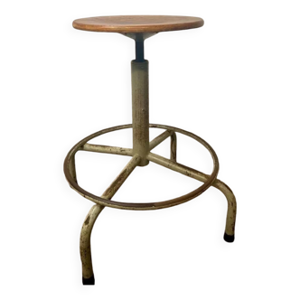 Vintage industrial stool / studio stool