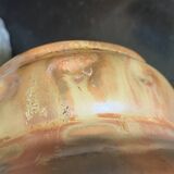 Flamed stoneware pitcher signed Méténier, 1900