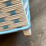 Laundry chest in scoubidou 60s