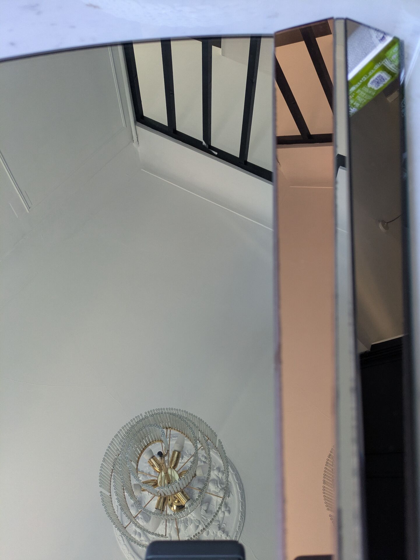 Super miroir éventail style Art Deco 80'
