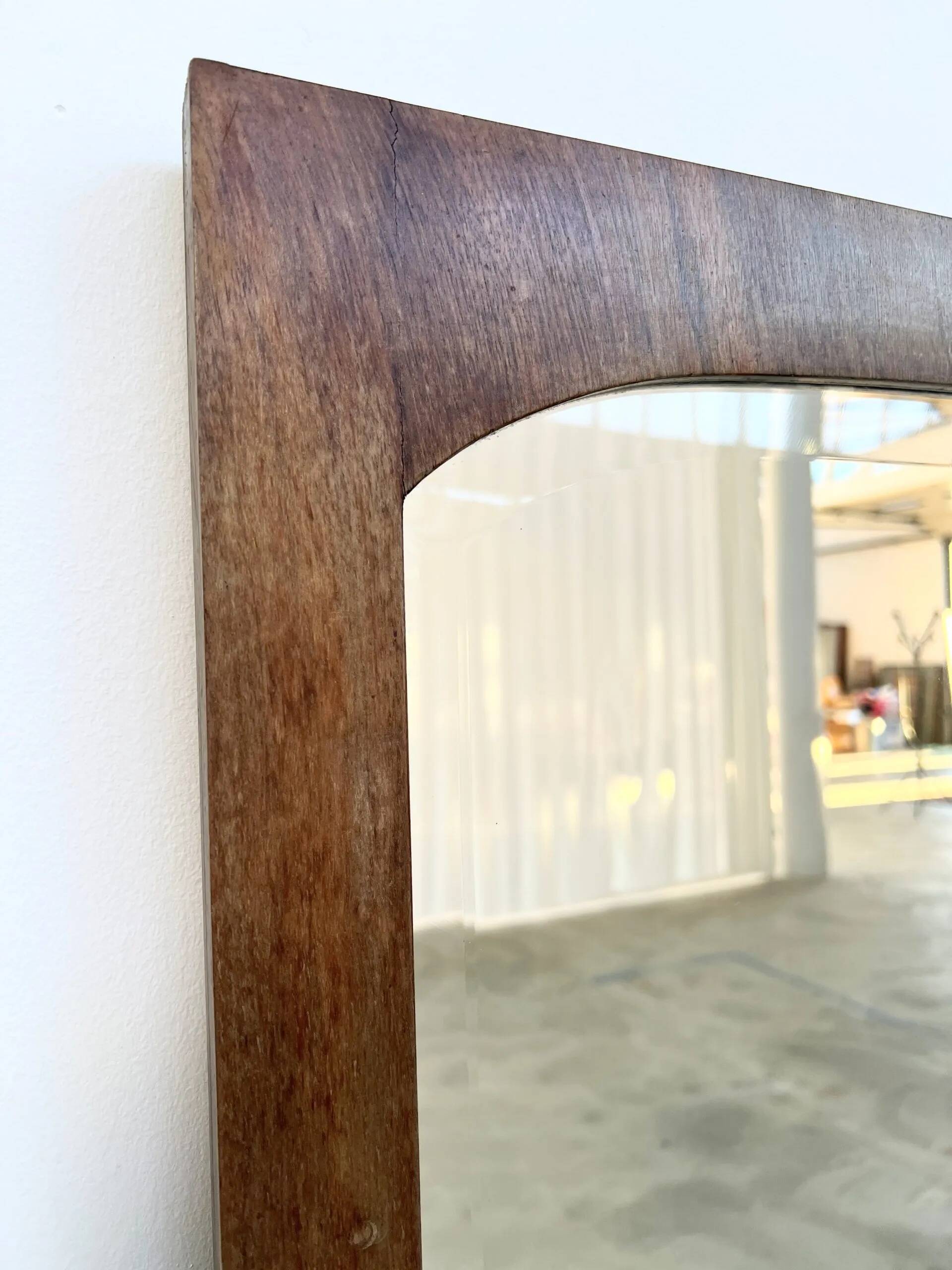 Antique mirror for wardrobe door