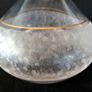 St. Louis crystal decanter, "Mélancolie" model, late nineteenth early twentieth century
